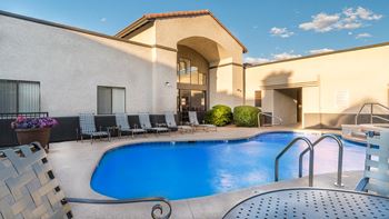Two sparkling pools